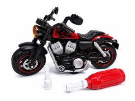 Moto chopera con destornillador 